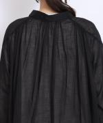 コットンラミースラブローン　2wayワンピース